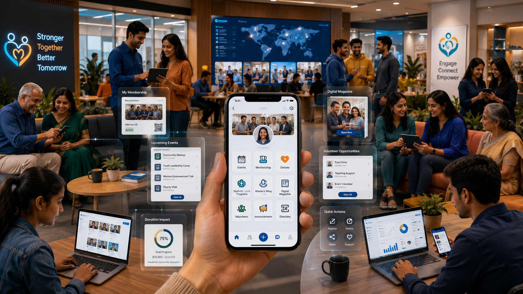 Community Engagement & Membership App