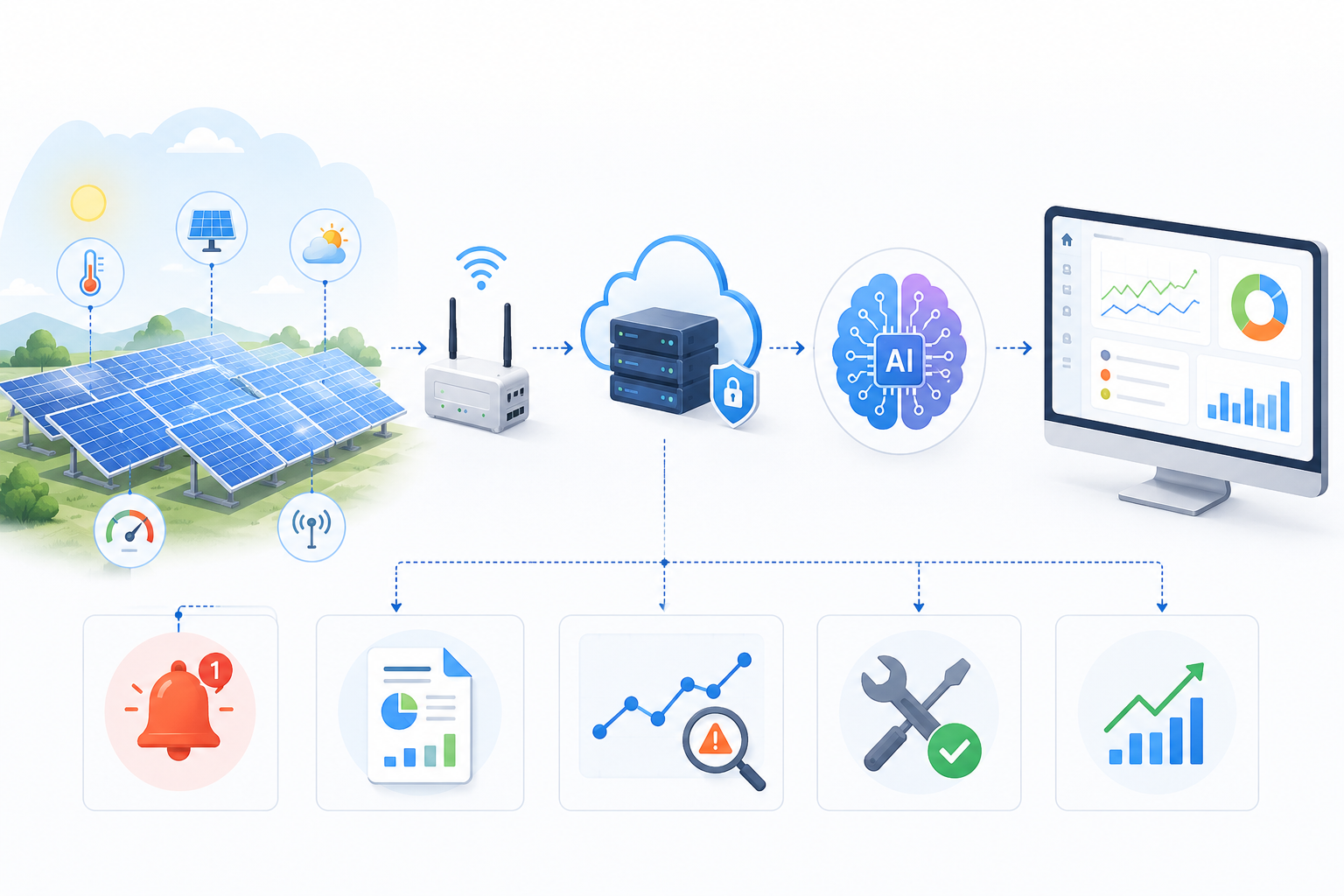 Solar Plant Monitoring & Fault Detection Platform