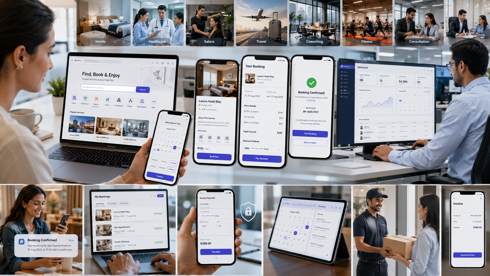 Online Booking Platform for Services & Businesses