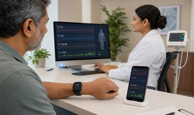 How BLE-Connected Wearables Enable Continuous Patient Monitoring in Lifestyle Disease Clinics