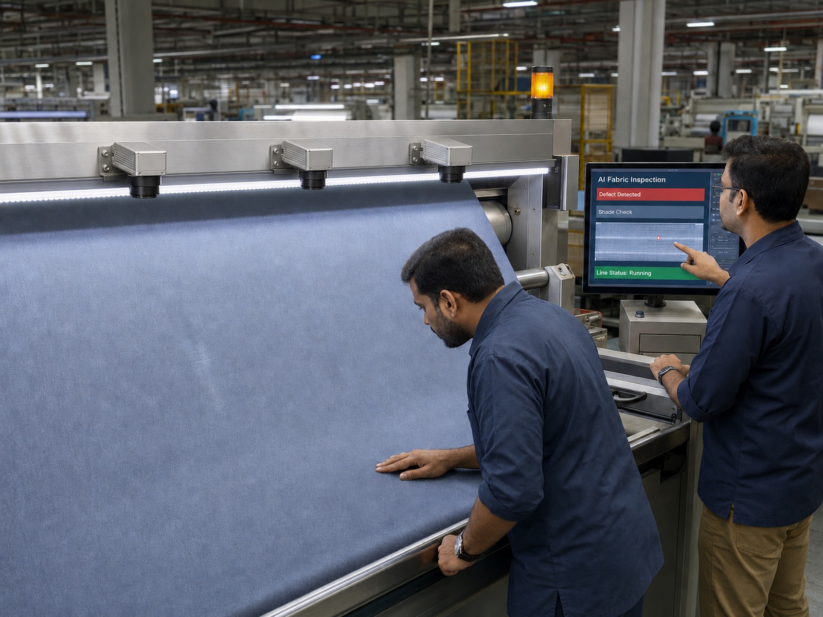 How Ahmedabad Textile Manufacturers Can Scale Fabric Inspection With AI