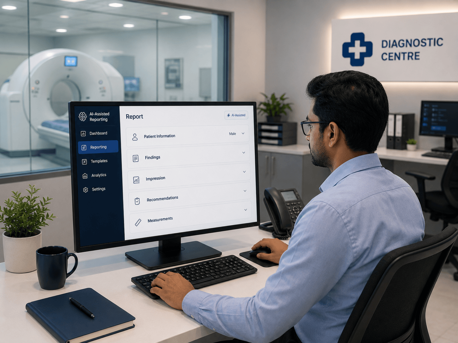 How AI-Assisted Reporting Can Strengthen Radiologist Teams Across Hyderabad