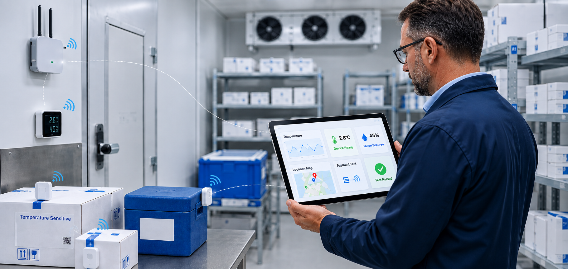 How IoT and Connected Sensor Networks Enable Real-Time Cold Chain Monitoring for Biopharma Logistics