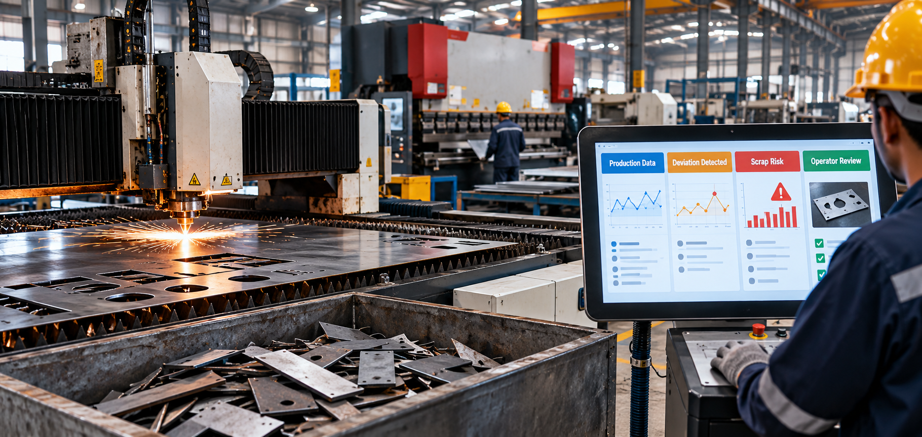 AI Scrap Reduction for Metal Fabrication Plants in Kolkata