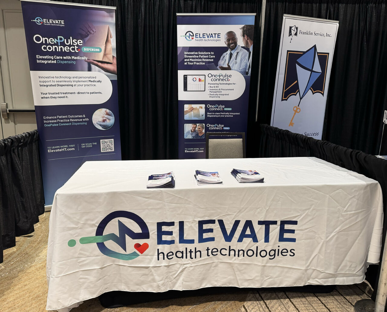 Elevate Health Technologies conference stand