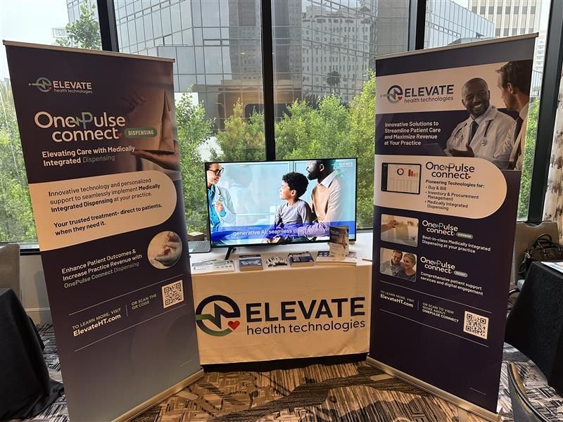 Elevate Health Technologies confrerence stand
