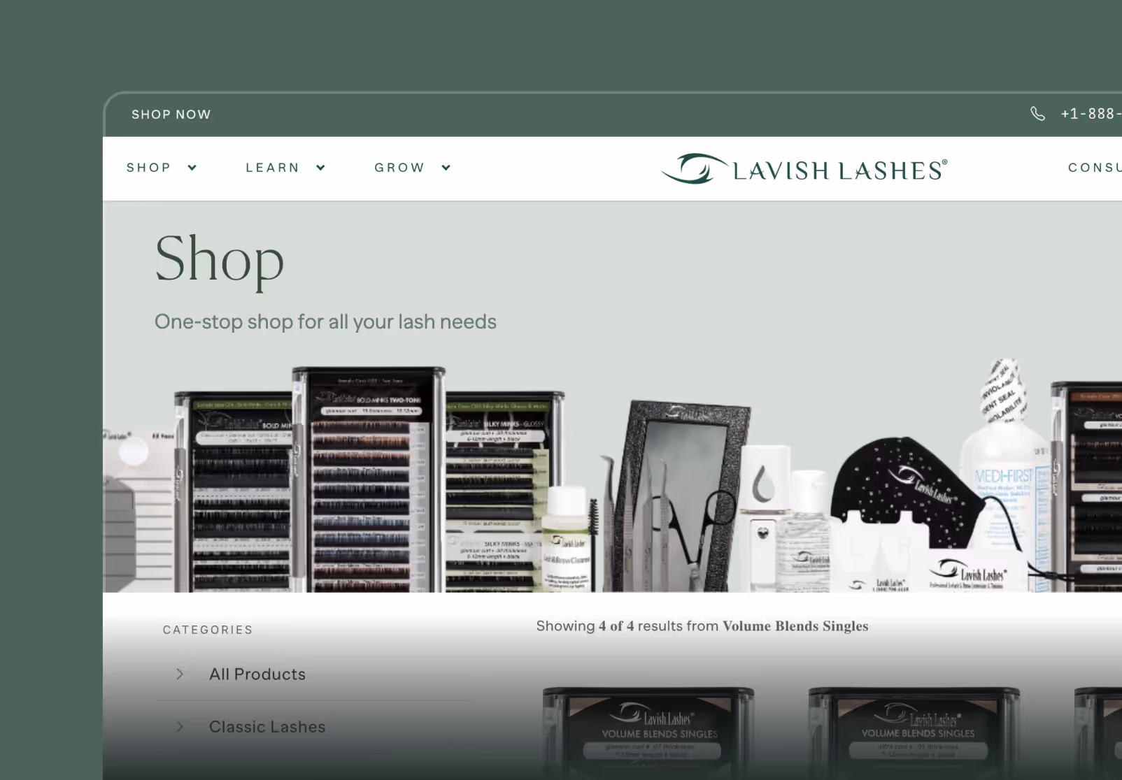 A screenshot of a website homepage for a company offering User Experience (UX) and design services.