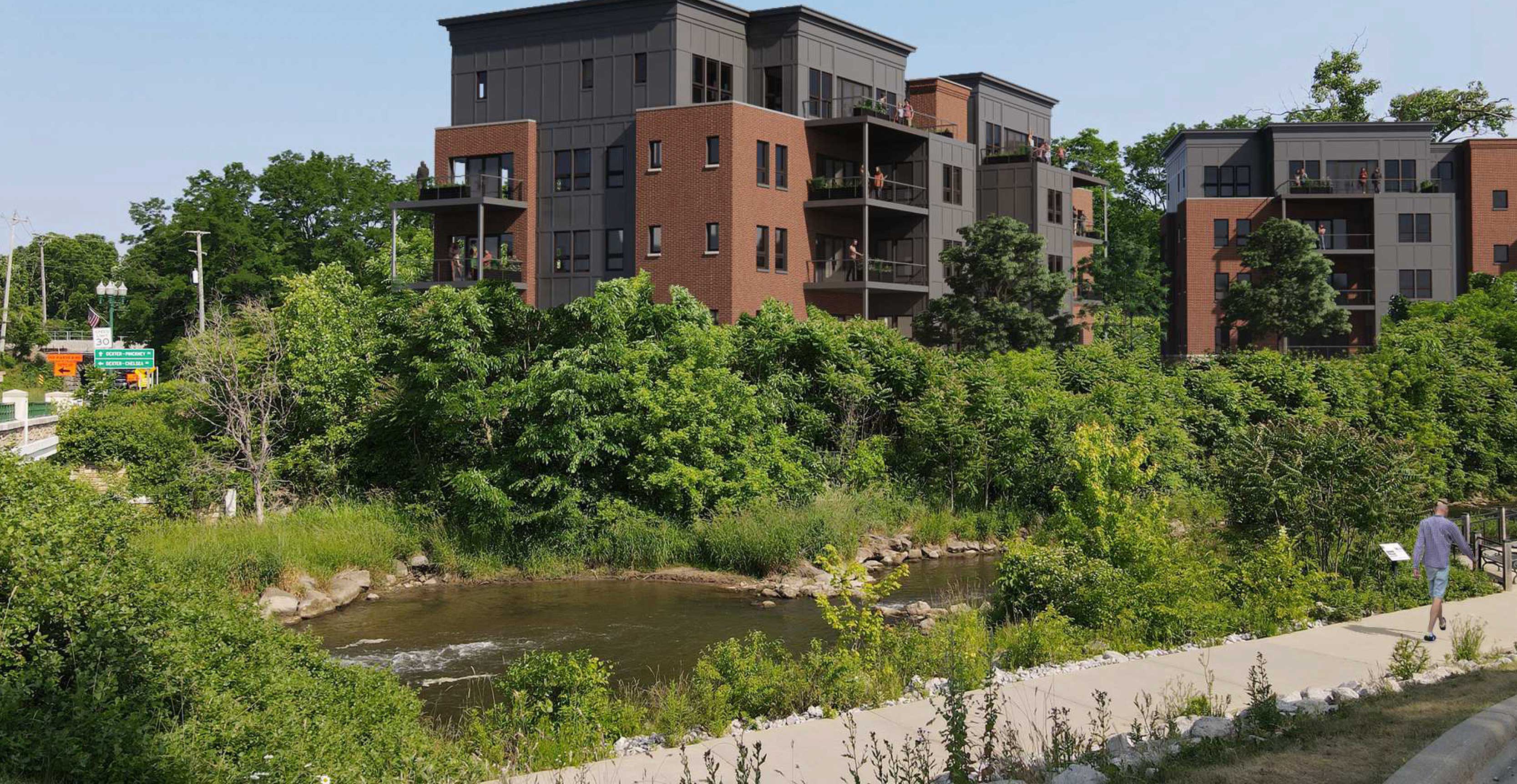 The Pelham exterior rendering