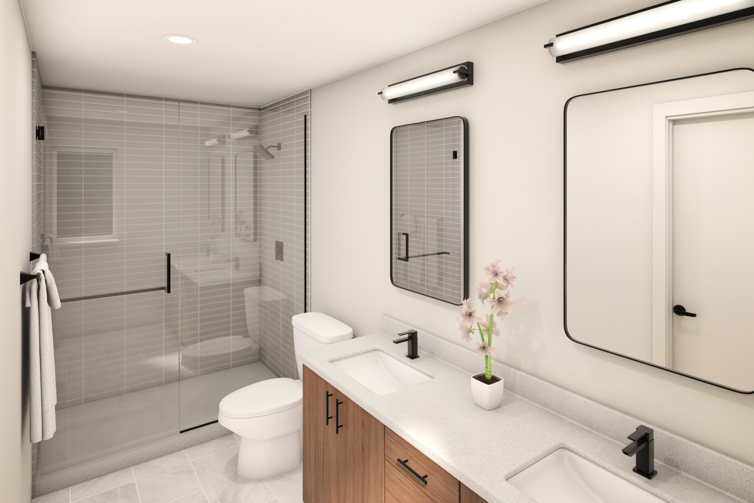 Bathroom rendering
