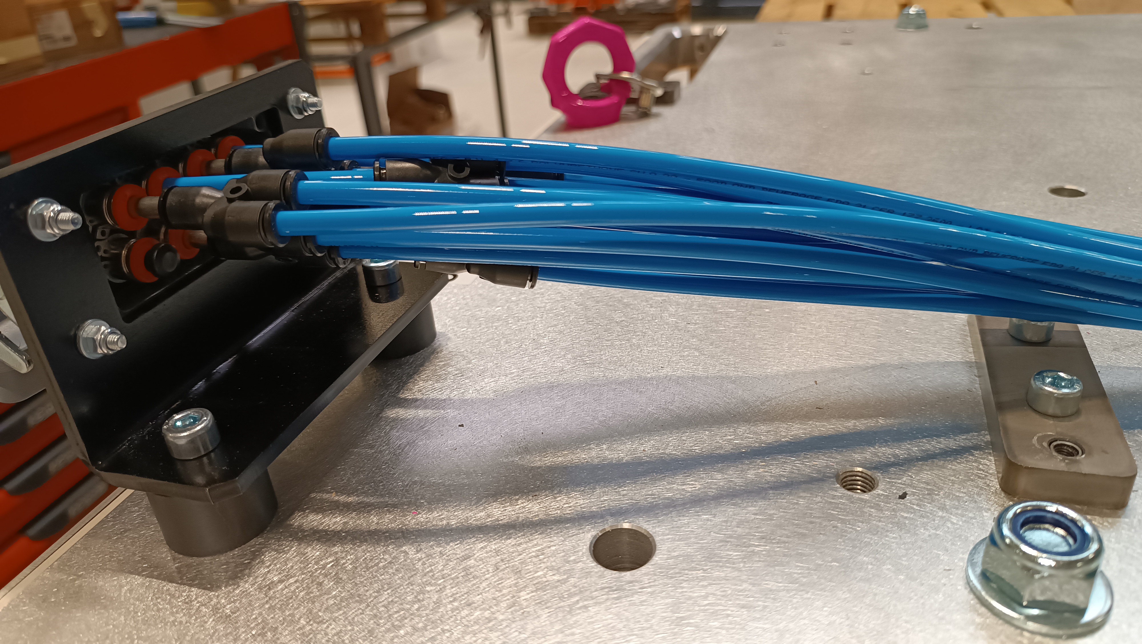 Mini palette support d’outillage sur mesure pour usinage dans le secteur aéronautique