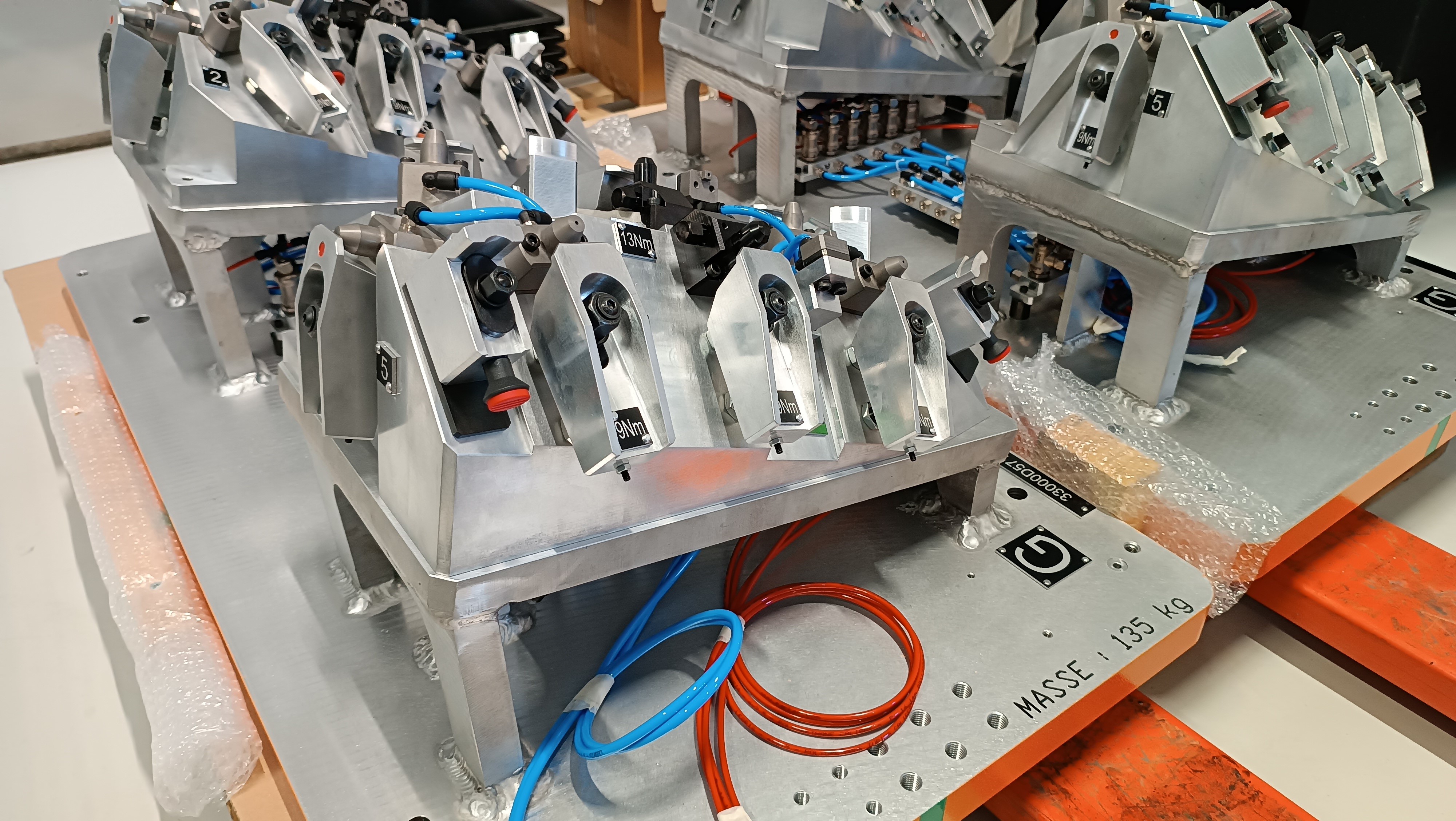 Outillage d’usinage sur mesure pour implantation sur mini-palette aéronautique