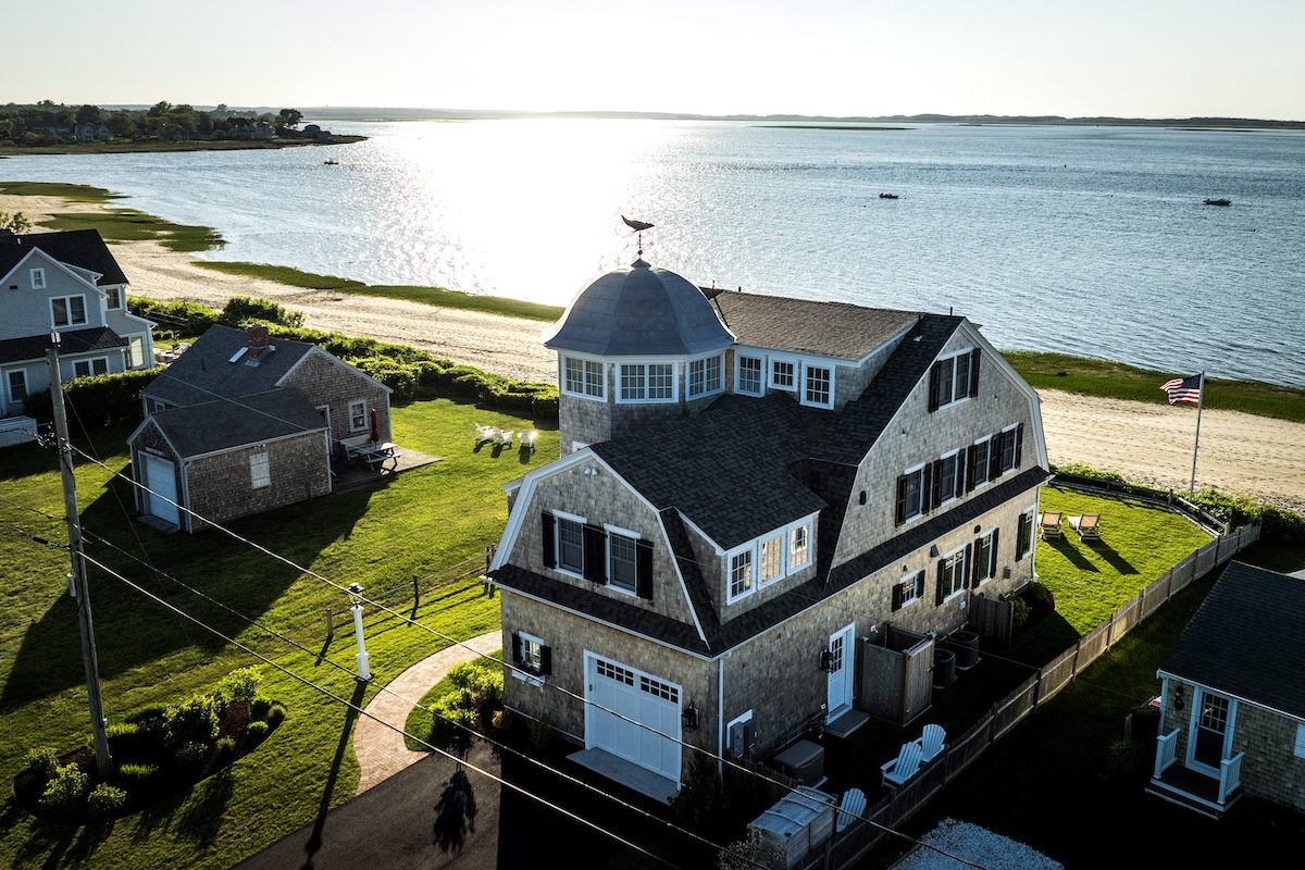 The home at 95 Sunset, built or remodeled by O'Neill Bowes Building Company on Cape Cod
