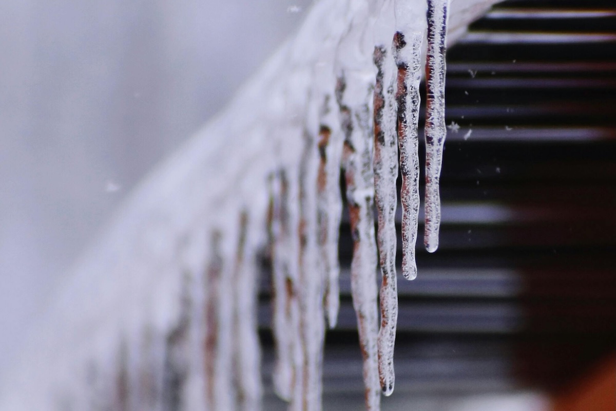 Close up of Icicles