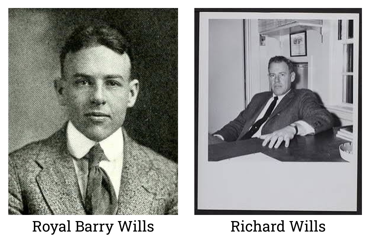 Prominent Cape Cod architects, father & son Royal Barry & Richard Wills