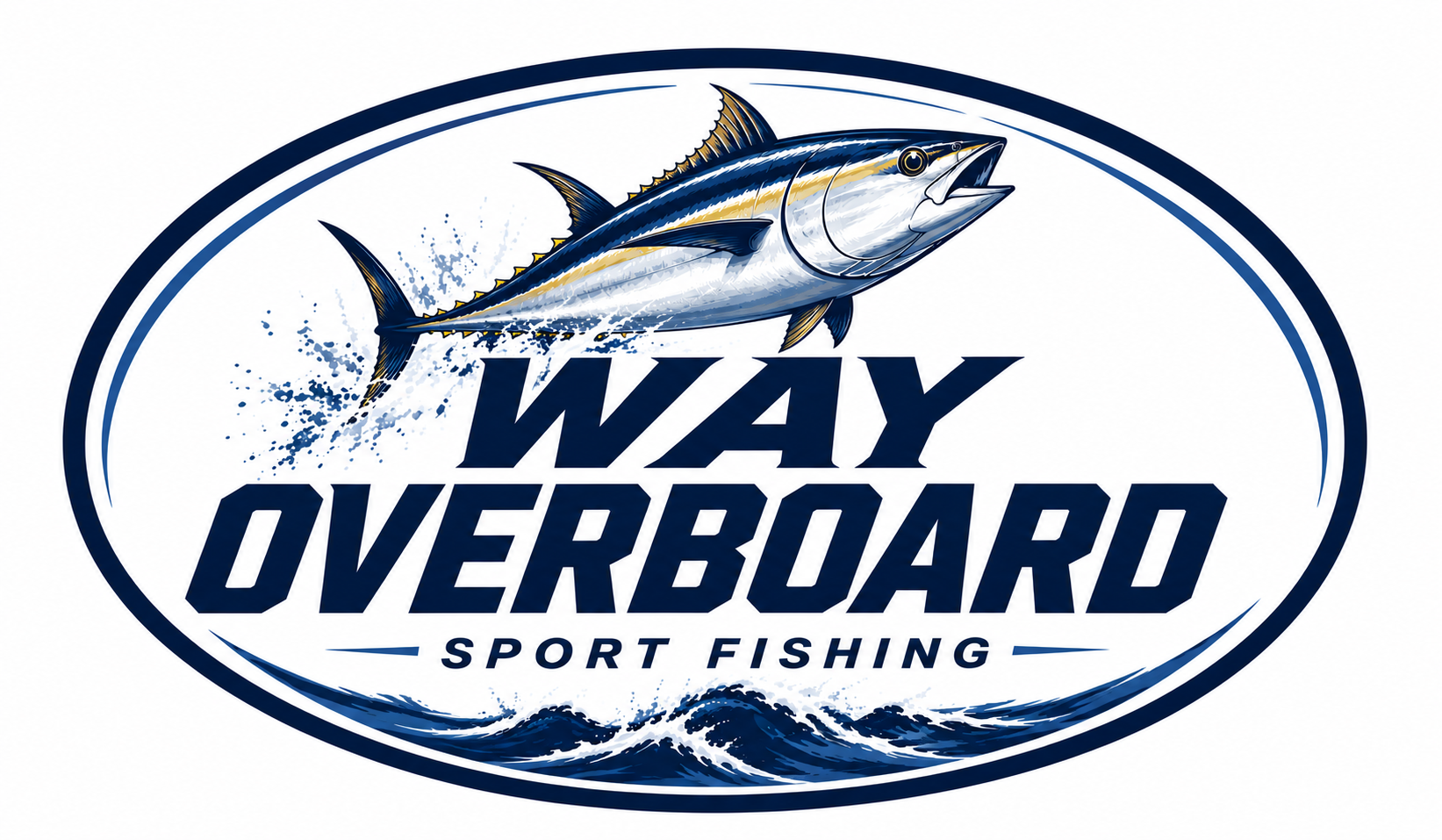 Way Overboard Sport Fishing logo