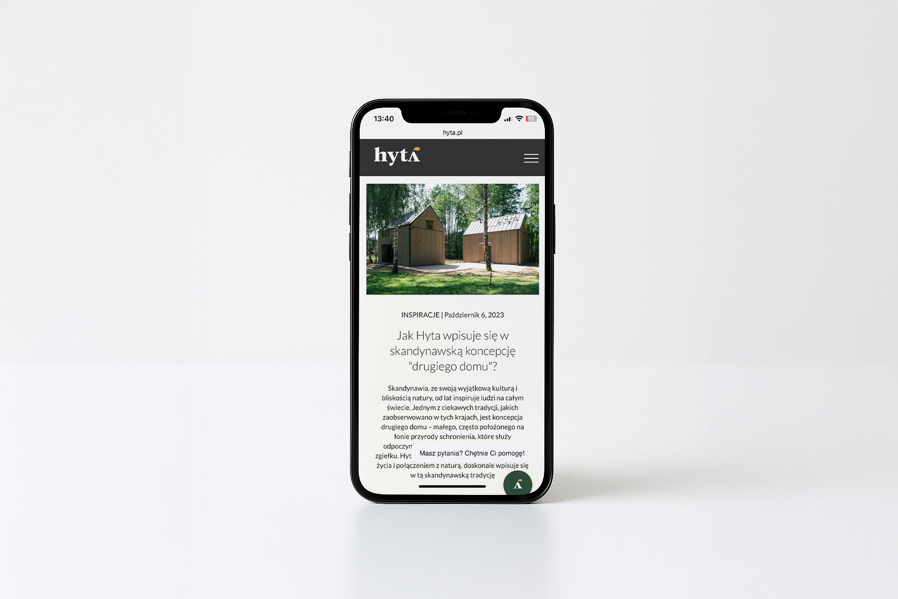 Hyta mobile blog preview – digital content by Recreate
