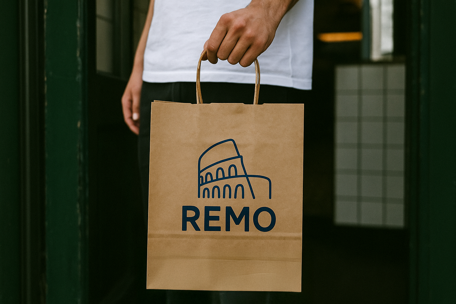 Remo tote bag – branded merchandise by Recreate