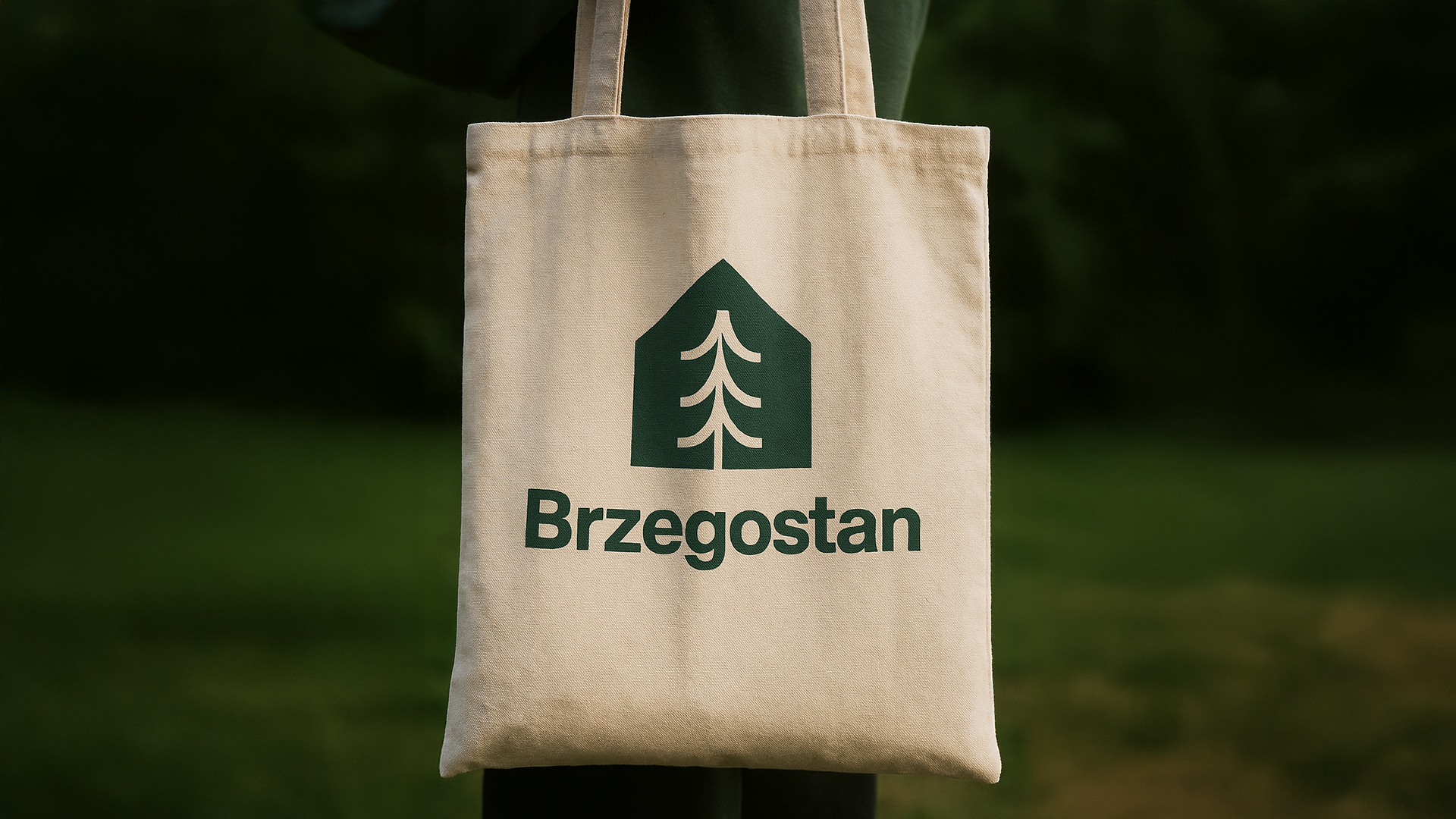 Tote bag with Brzegostan logo – branded accessory by Recreate