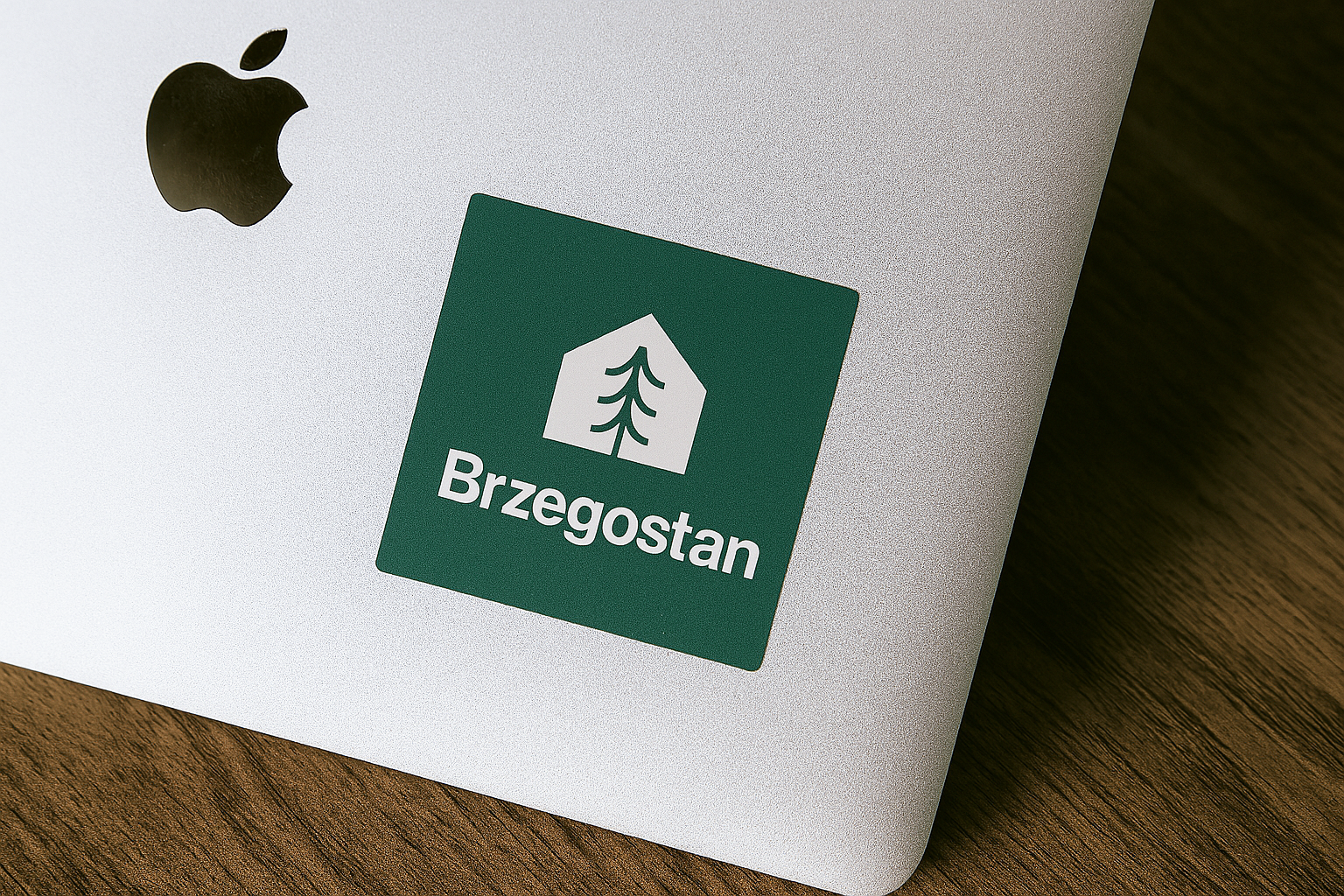 Outdoor signage with Brzegostan logo – wayfinding design by Recreate