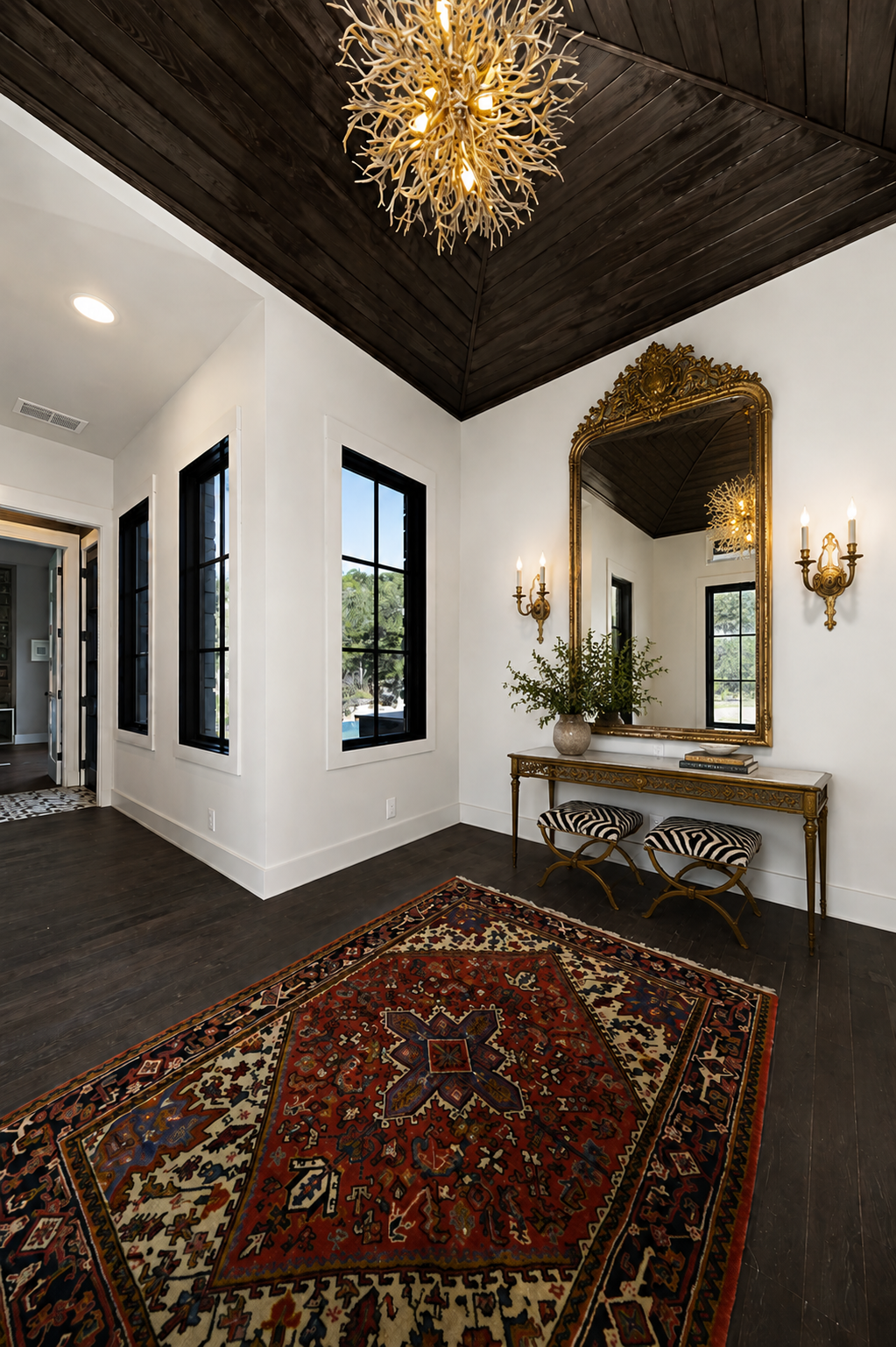 Foyer entry — Grey Forest, Texas New Construction
