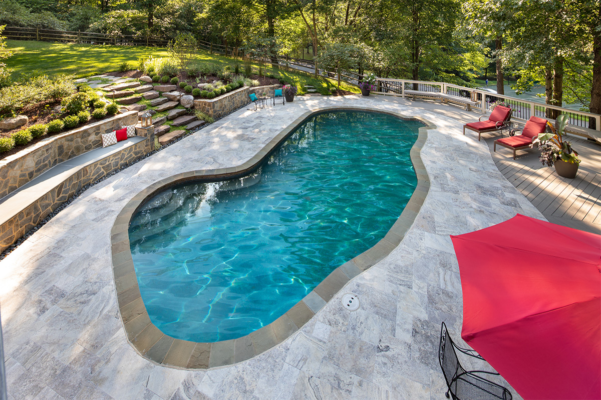 A Refined Poolside Retreat Designed for Light, Flow, and Effortless Living, a project designed and built by Rossen Landscape