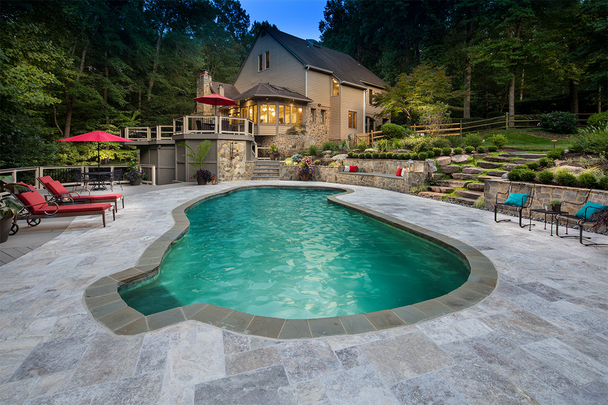 A Refined Poolside Retreat Designed for Light, Flow, and Effortless Living, a project designed and built by Rossen Landscape