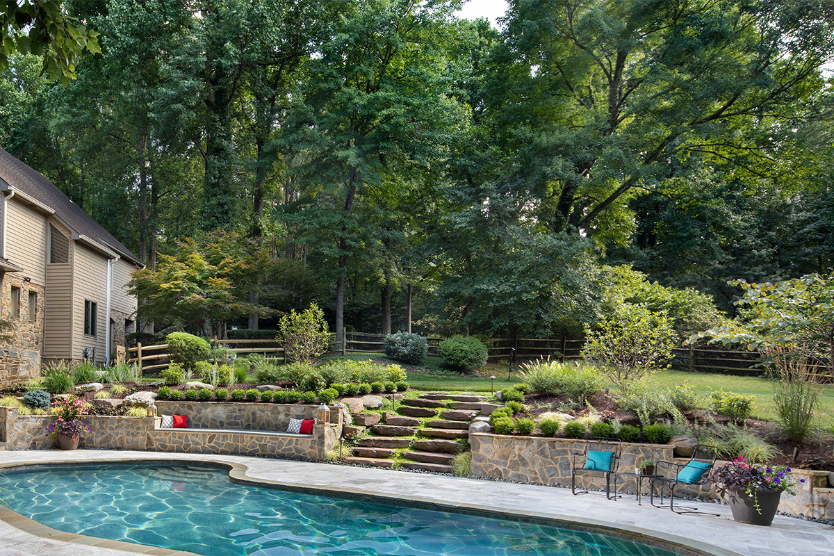 A Refined Poolside Retreat Designed for Light, Flow, and Effortless Living, a project designed and built by Rossen Landscape