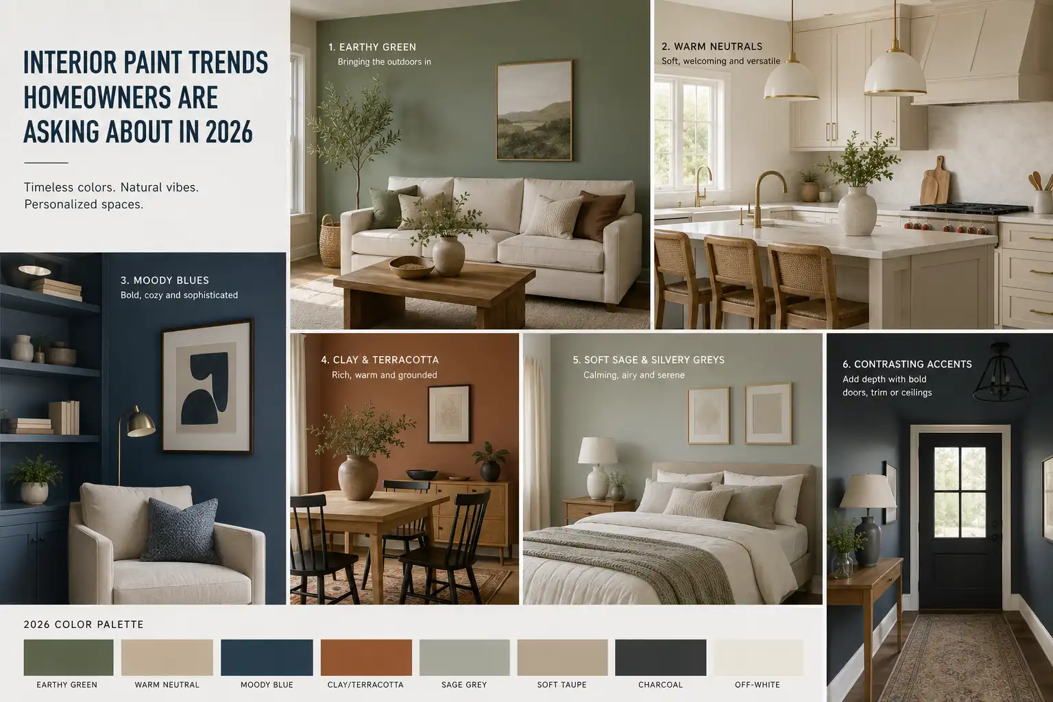Interior Paint Trends Homeowners Are Asking About in 2026