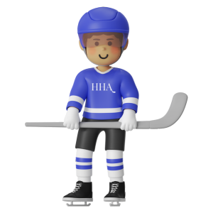 ice hockey cartoon
