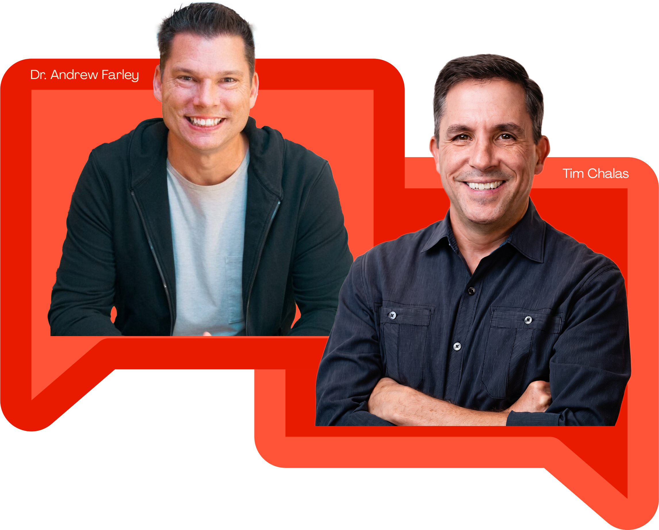 Dr. Andrew Farley and Pastor Tim Chalas