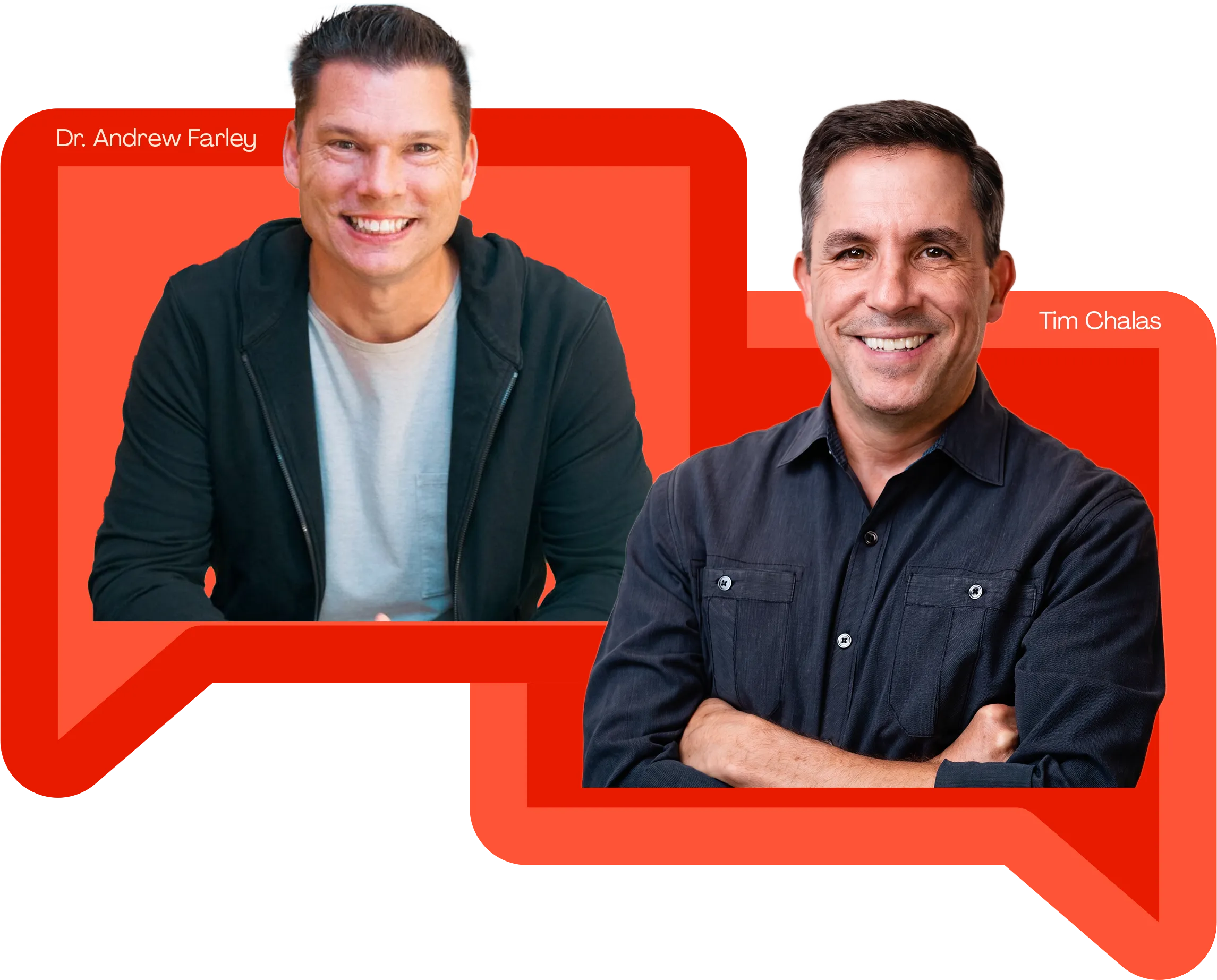 Dr. Andrew Farley and Pastor Tim Chalas