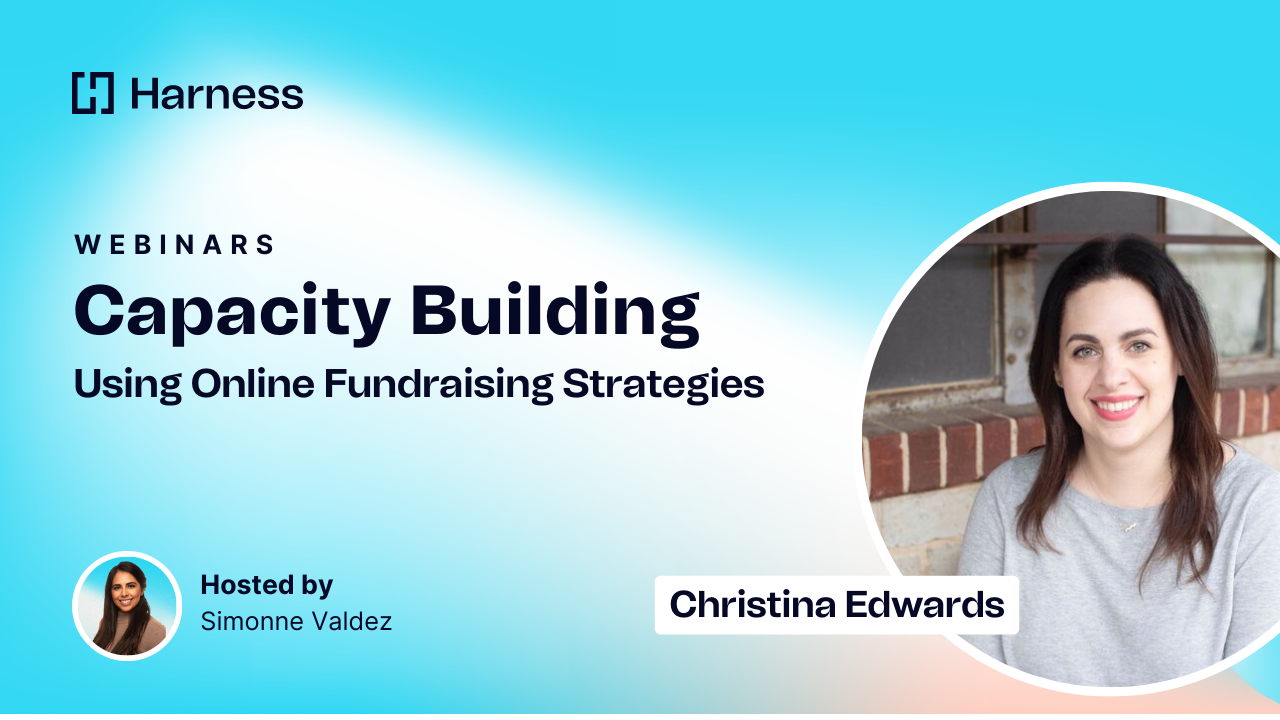 Building Capacity for Nonprofits using Online Fundraising Strategies