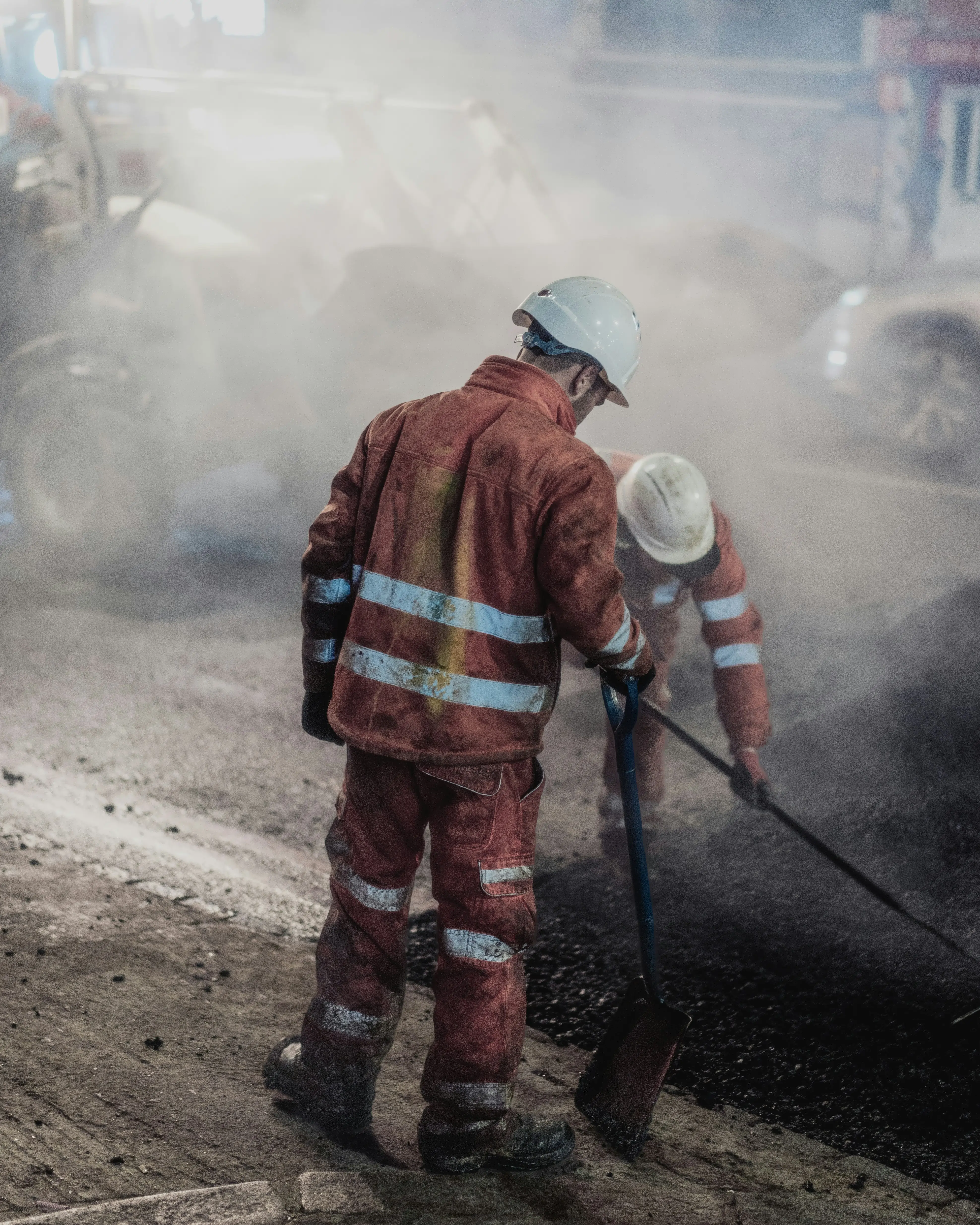 Road works