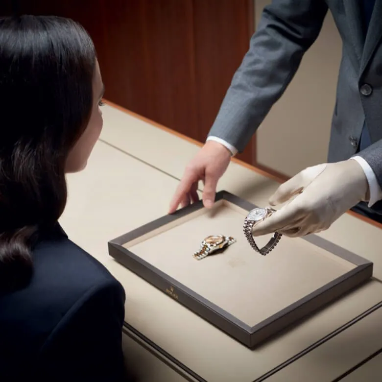 discover rolex message