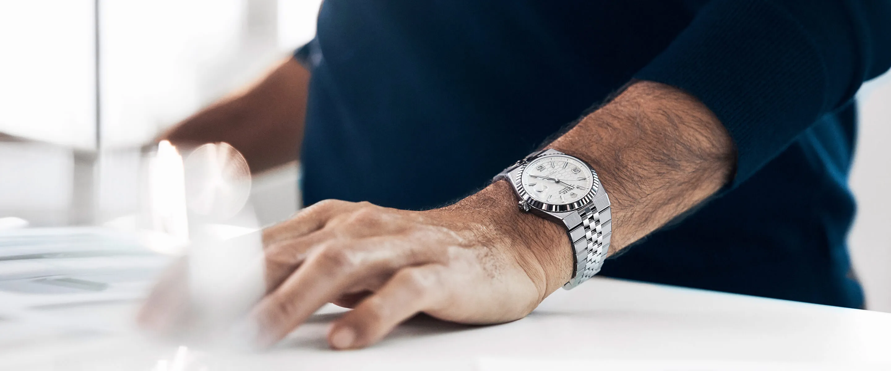 rolex the land-dweller roger federer wrist watch and rfederer 2411ab_2