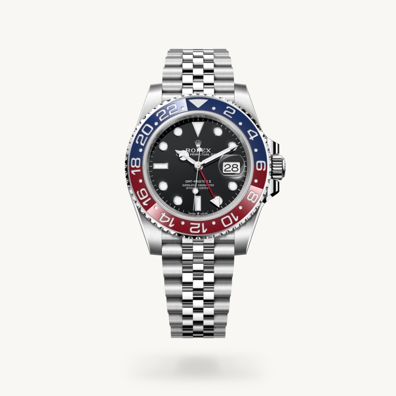 Rolex GMT-Master II in Oystersteel, m126710blro-0001 - Langfords Jewellers