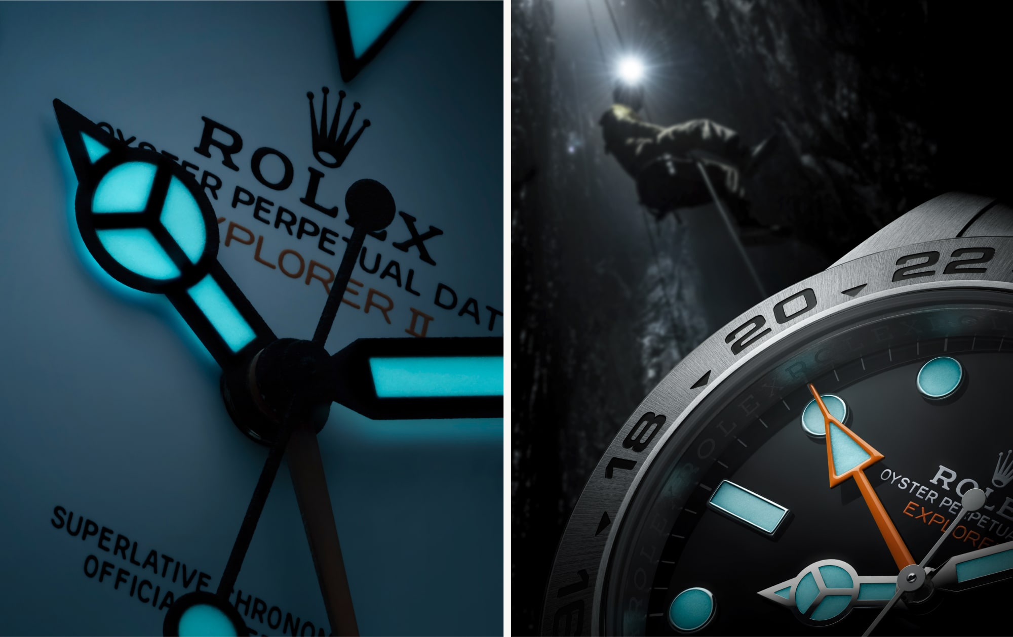 rolex explorer ii oyster bracelet m226570 0001 and m226570 0002
