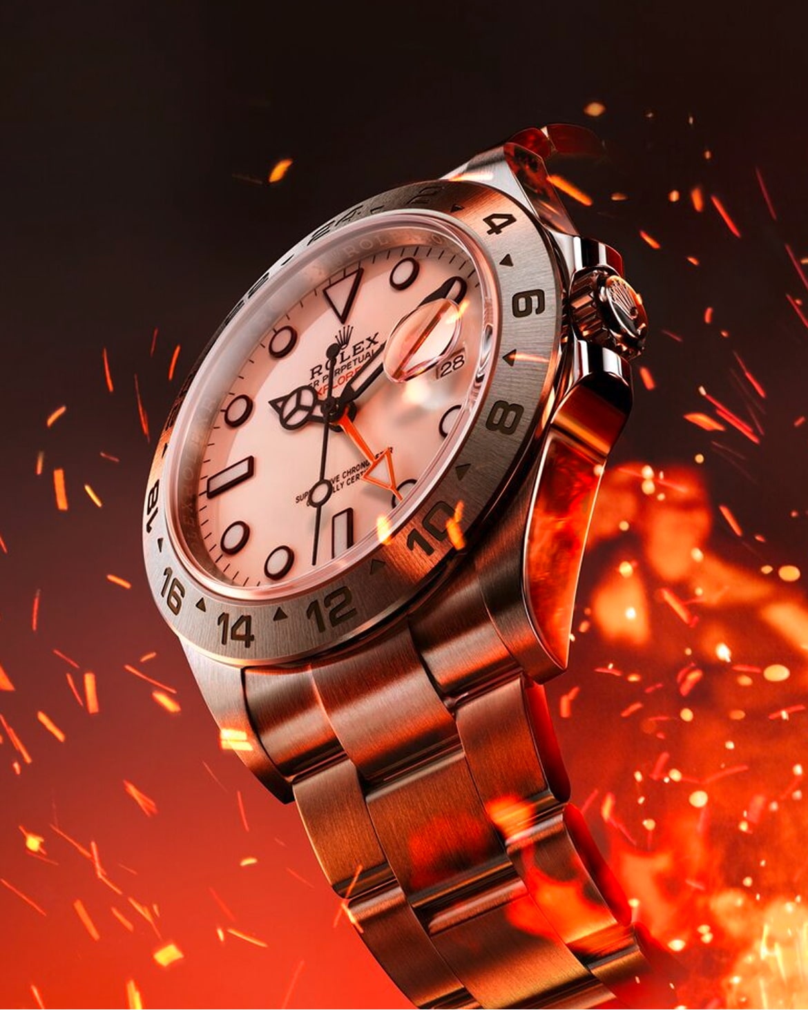 rolex explorer ii designed for exploration m226570 0001