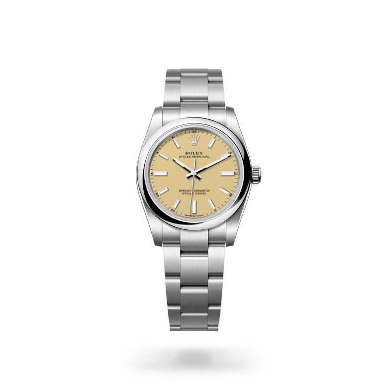 Rolex Oyster Perpetual in Oystersteel, M124200-0007 - Langfords Jewellers