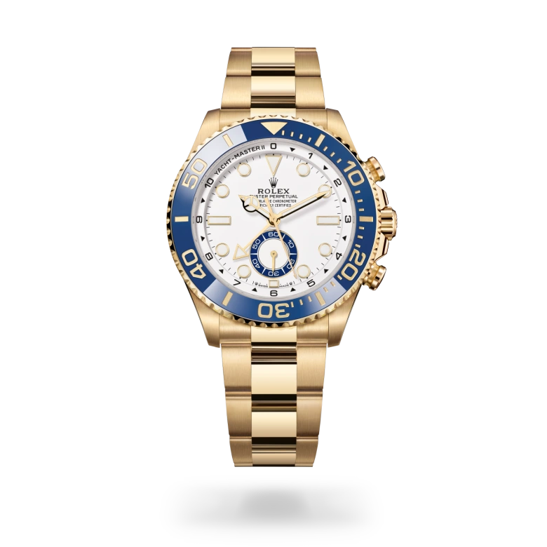 Rolex Yacht-Master II in 18 ct yellow gold, M126688-0001 - Langfords Jewellers