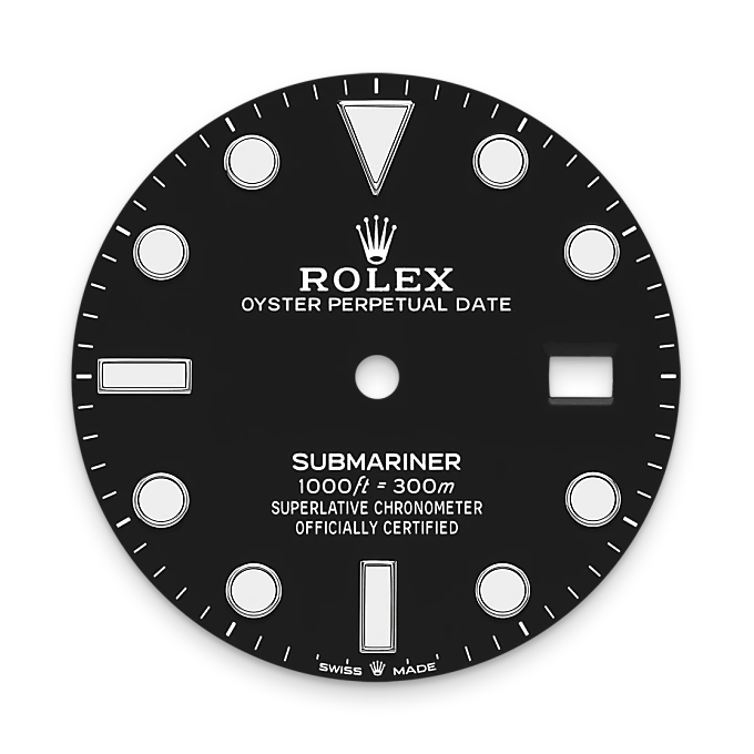 Rolex Submariner, M126610LN-0001 bezel - Langfords Jewellers