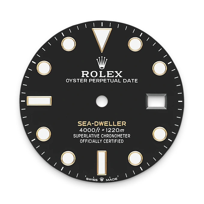 Rolex Sea-Dweller, M126603-0001 bezel - Langfords Jewellers