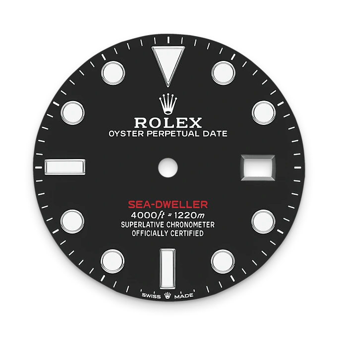 Rolex Sea-Dweller, M126600-0002 bezel - Langfords Jewellers