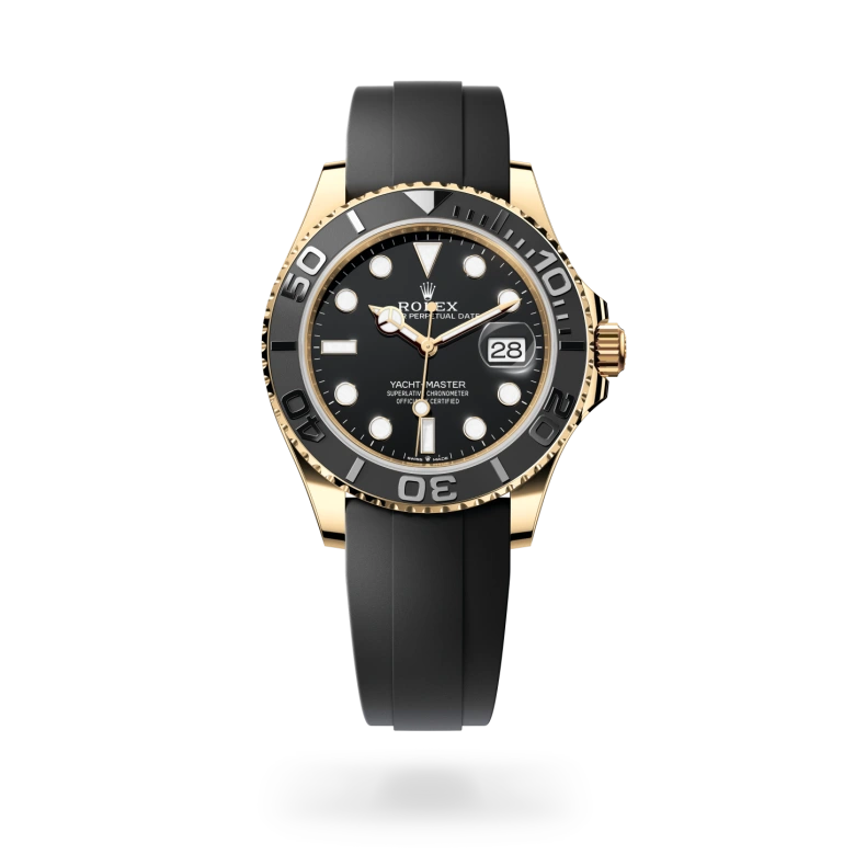 Rolex Yacht-Master in 18 ct yellow gold, M226658-0001 - Langfords Jewellers