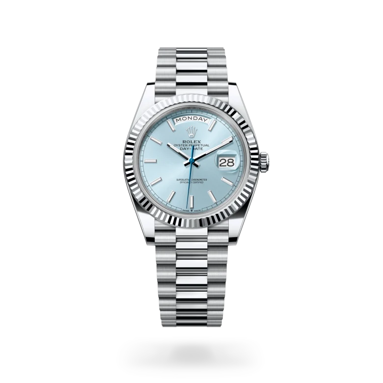 Rolex Day-Date in Platinum, M228236-0018 - Langfords Jewellers