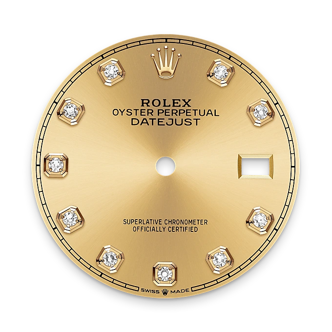 Rolex Datejust M126233-0017 bezel - Langfords Jewellers