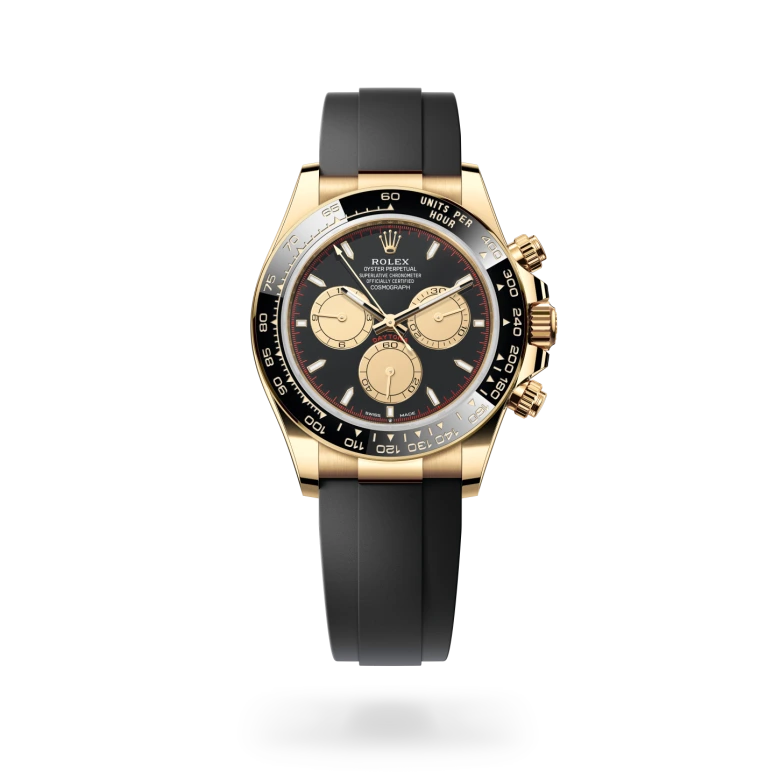 Rolex Cosmograph Daytona in 18 ct yellow gold, M126518LN-0004 - Langfords Jewellers