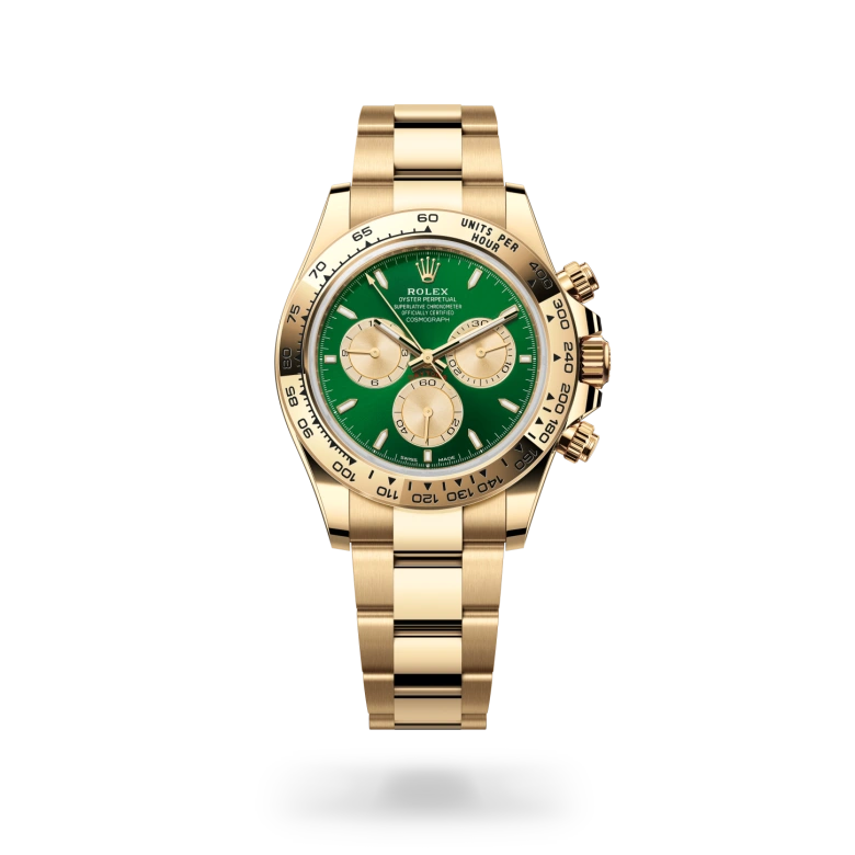 Rolex Cosmograph Daytona in 18 ct yellow gold, M126508-0008 - Langfords Jewellers