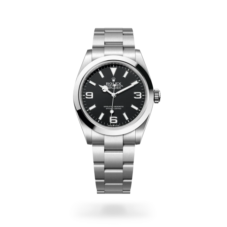 Rolex Explorer in Oystersteel, M224270-0001 - Langfords Jewellers