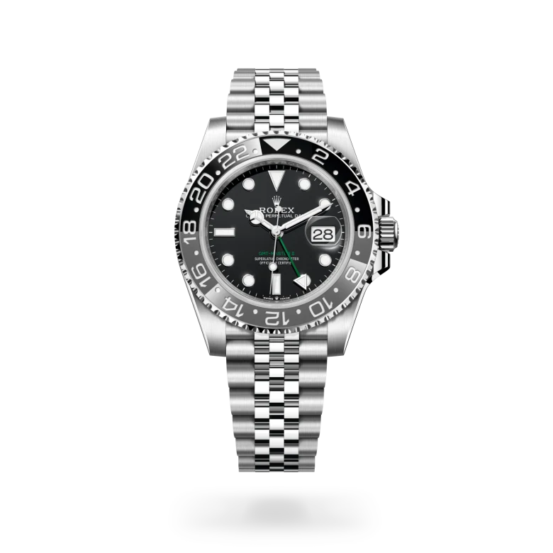 Rolex GMT-Master II in Oystersteel, M126710GRNR-0003 - Langfords Jewellers